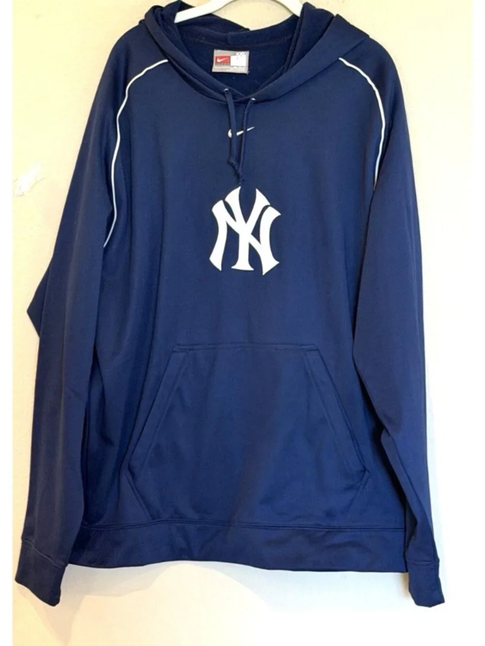 Nike Men's New York Yankees MLB Officially Licensed Baseball Hoodie Navy XXL
